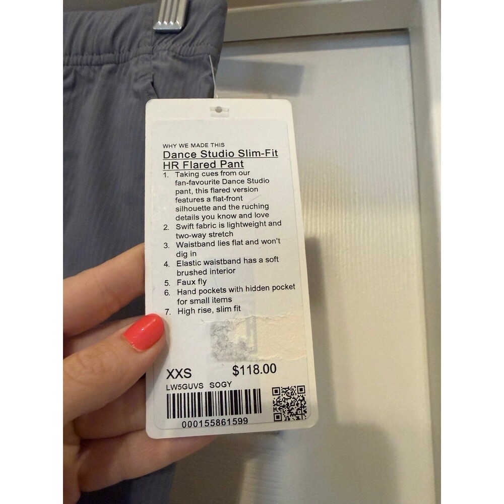 NWT Lululemon Dance Studio Slim-Fit High-Rise Flared Pant XXS - Picture 4 of 7